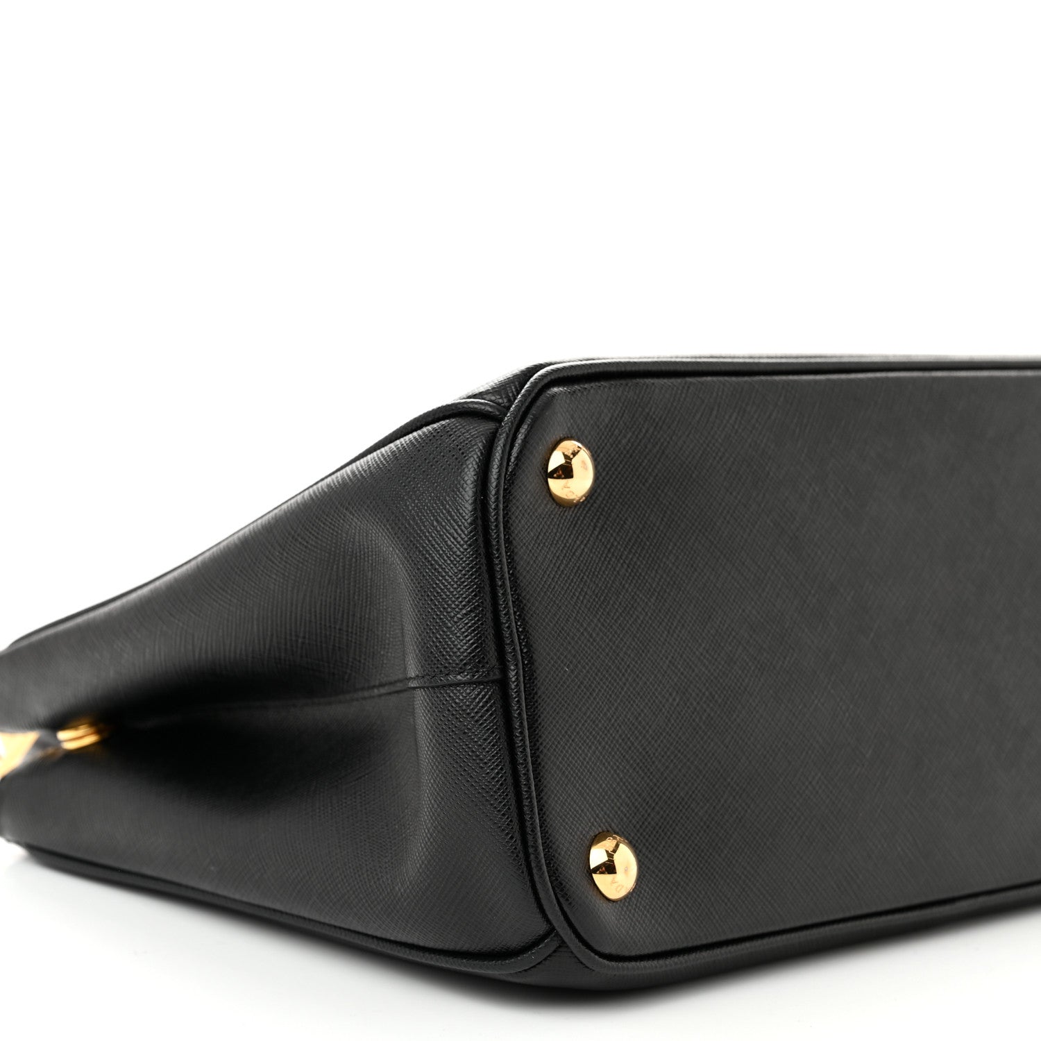 Prada Saffiano Small Galleria Double Zip Tote Black 9 of 10