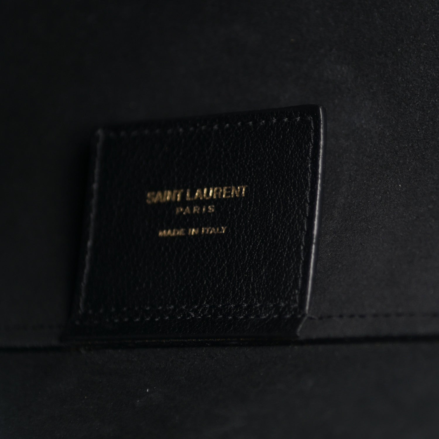 Saint Laurent Calfskin Large Shopping Tote Black 7 of 11