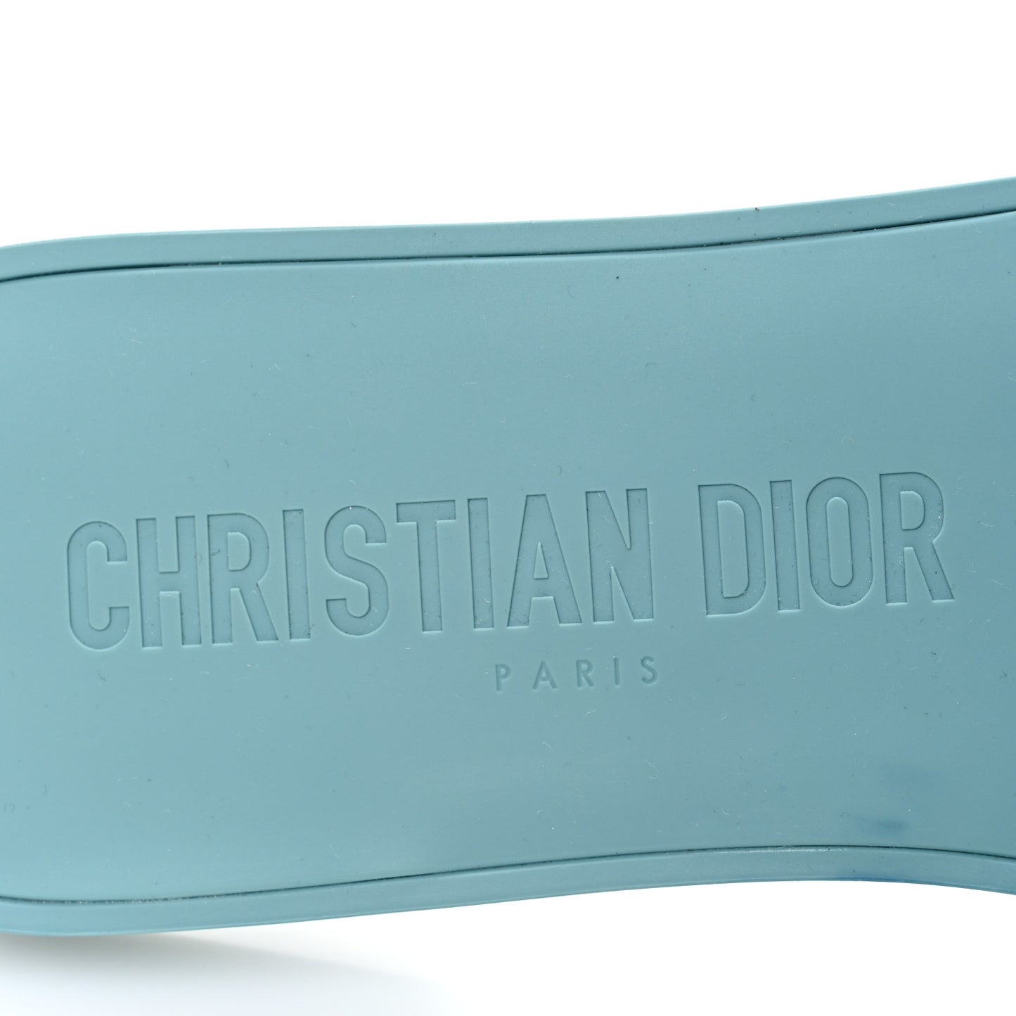 Technical Stretch Fabric Dio(r)evolution Slide Sandals 41 White Sky Blue