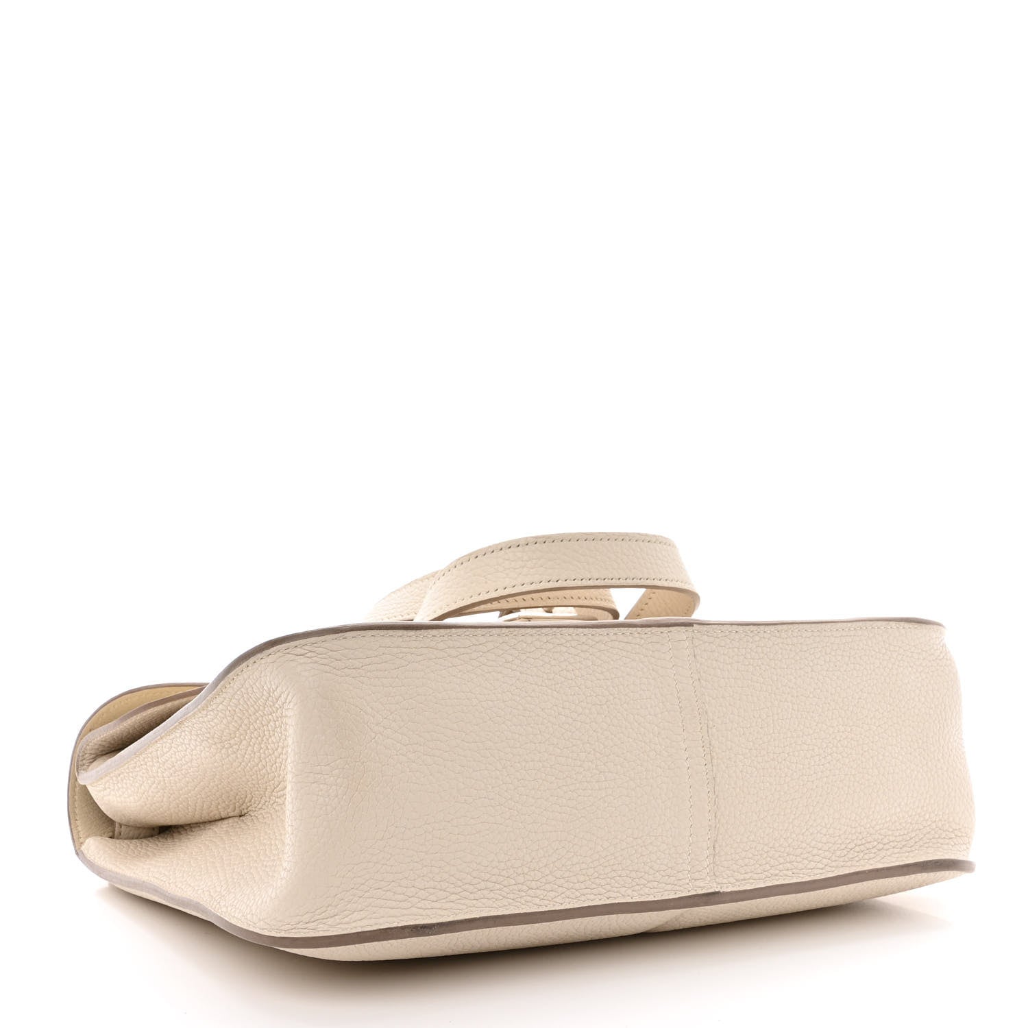 Hermes Taurillon Clemence Halzan 31 GM Craie 4 of 19