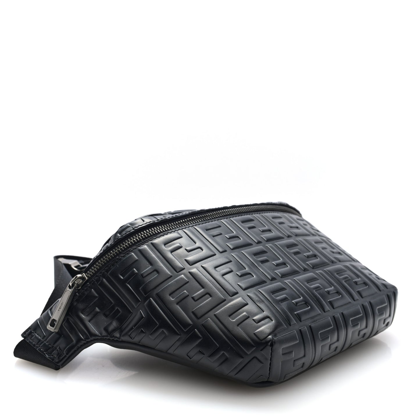 Nappa FF 1974 Embossed Belt Bag Black Black