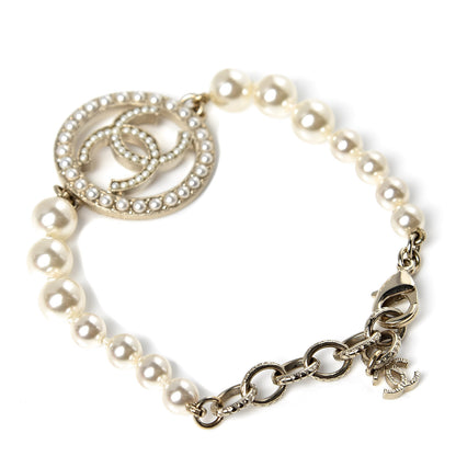 Chanel Pearl CC Bracelet Gold 3 of 5