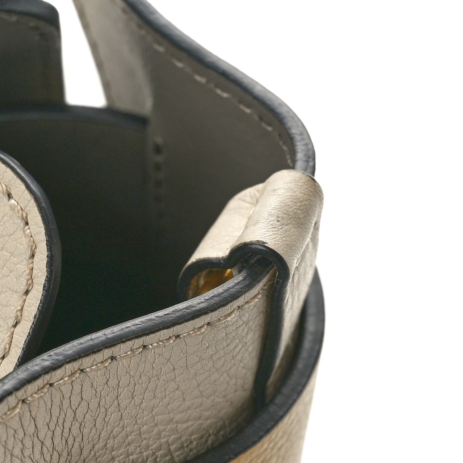 Burberry Soft Grain Calfskin Small Belt Bag Limestone Yellow 10 of 10