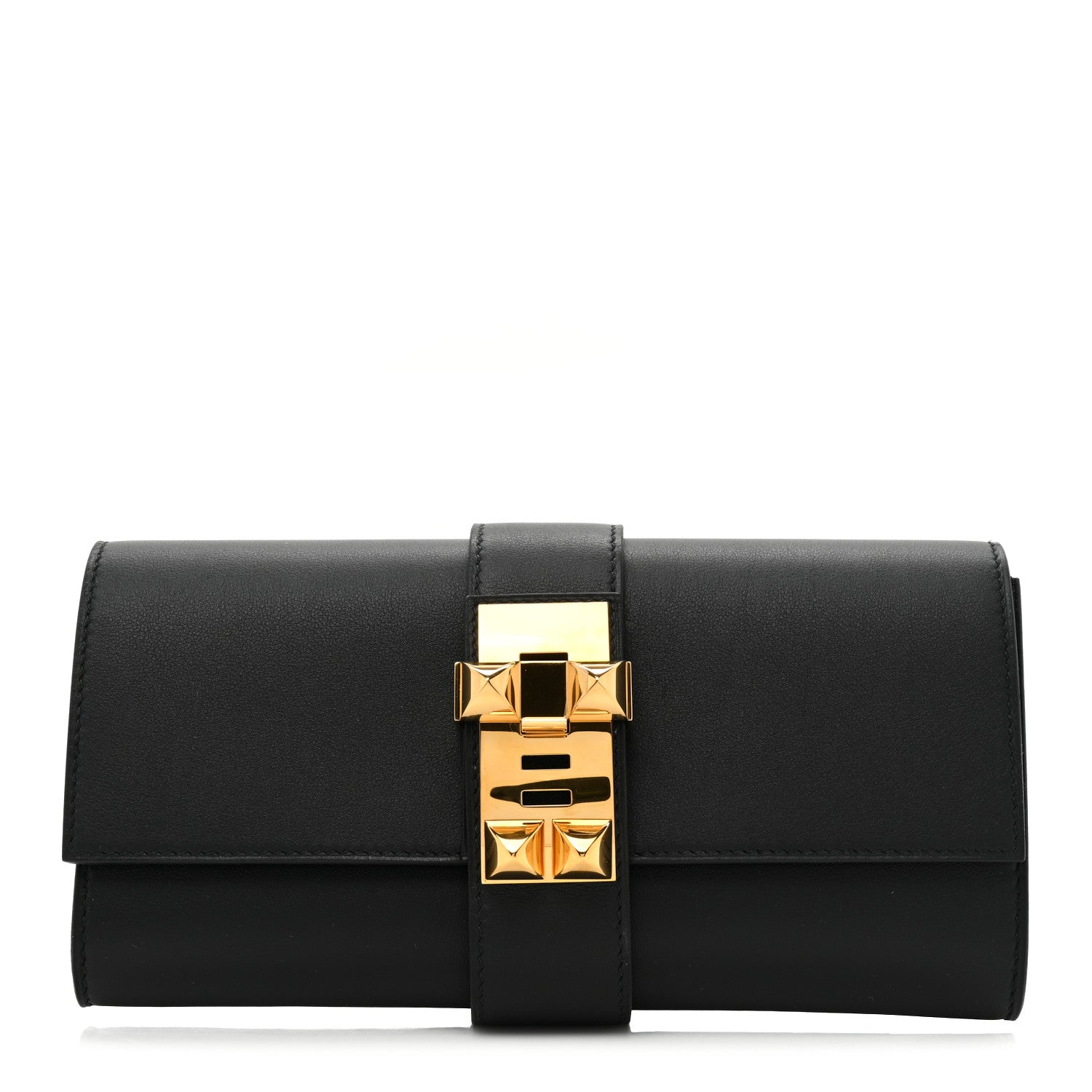 Hermes Swift Medor 23 Clutch Black 1 of 10