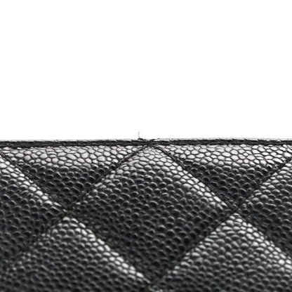 Chanel Caviar Quilted Grand Shopping Tote GST Black 6 of 13