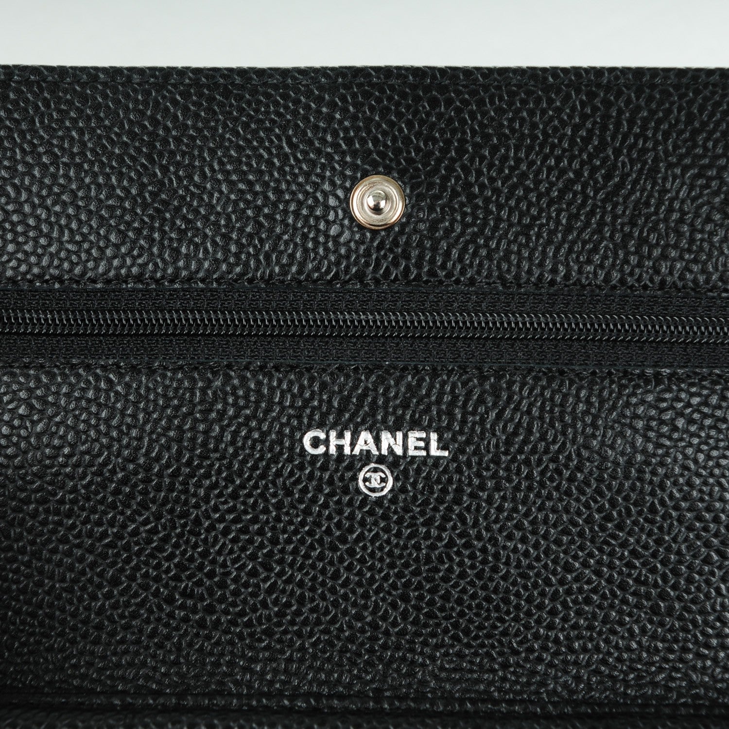 Chanel Caviar Quilted Wallet On Chain WOC Black 6 of 8