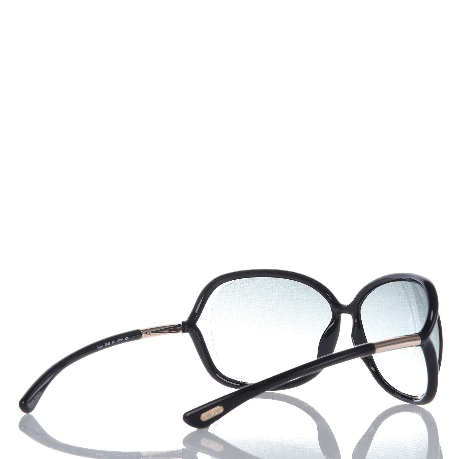 Tom Ford Raquel Sunglasses TF76 Black 4 of 8