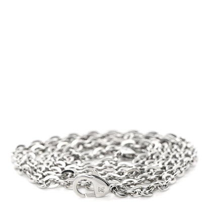 Louis Vuitton Felicie Chain Long Shoulder Strap Silver 1 of 3