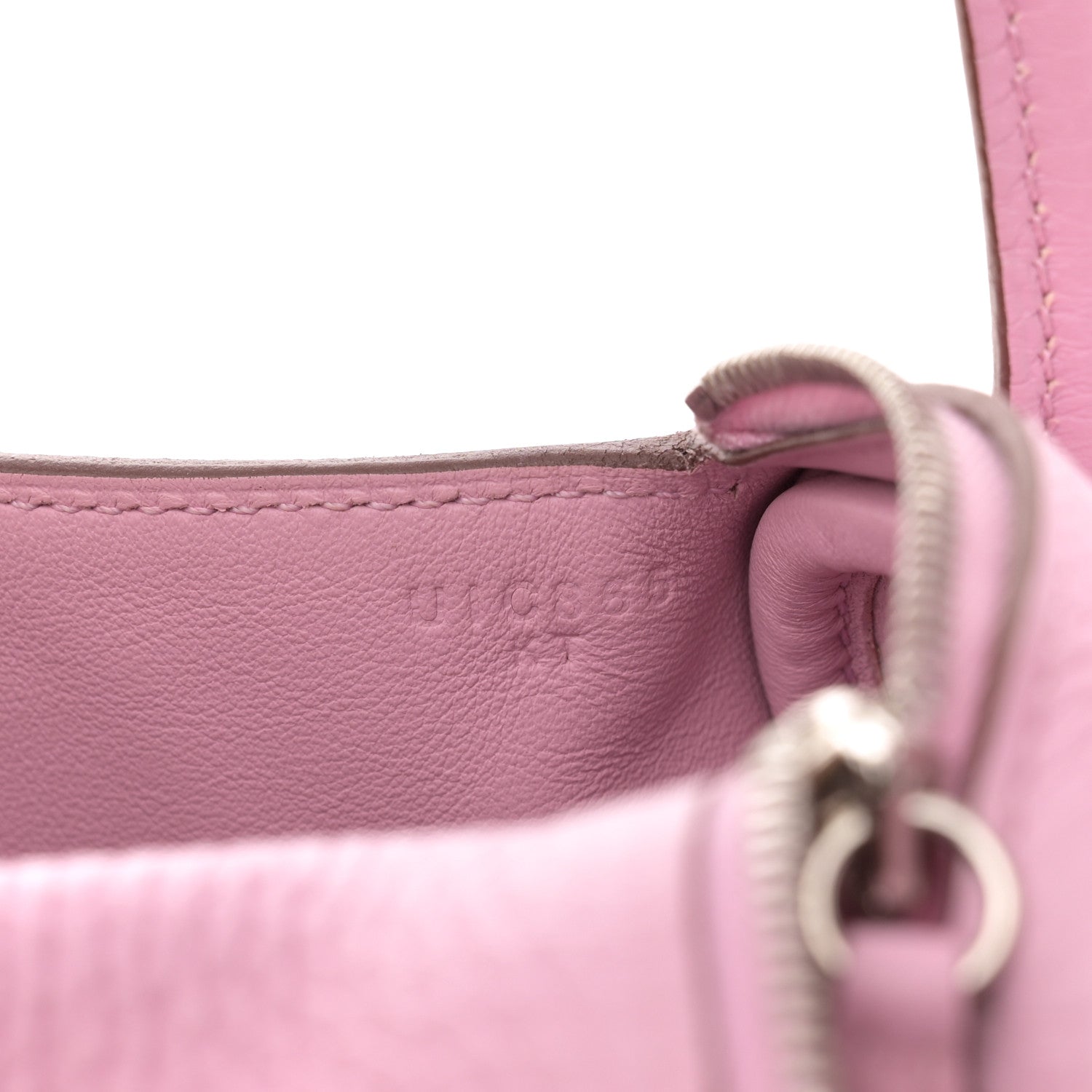 Hermes Taurillon Clemence Mini Lindy 20 Mauve Sylvestre 7 of 12
