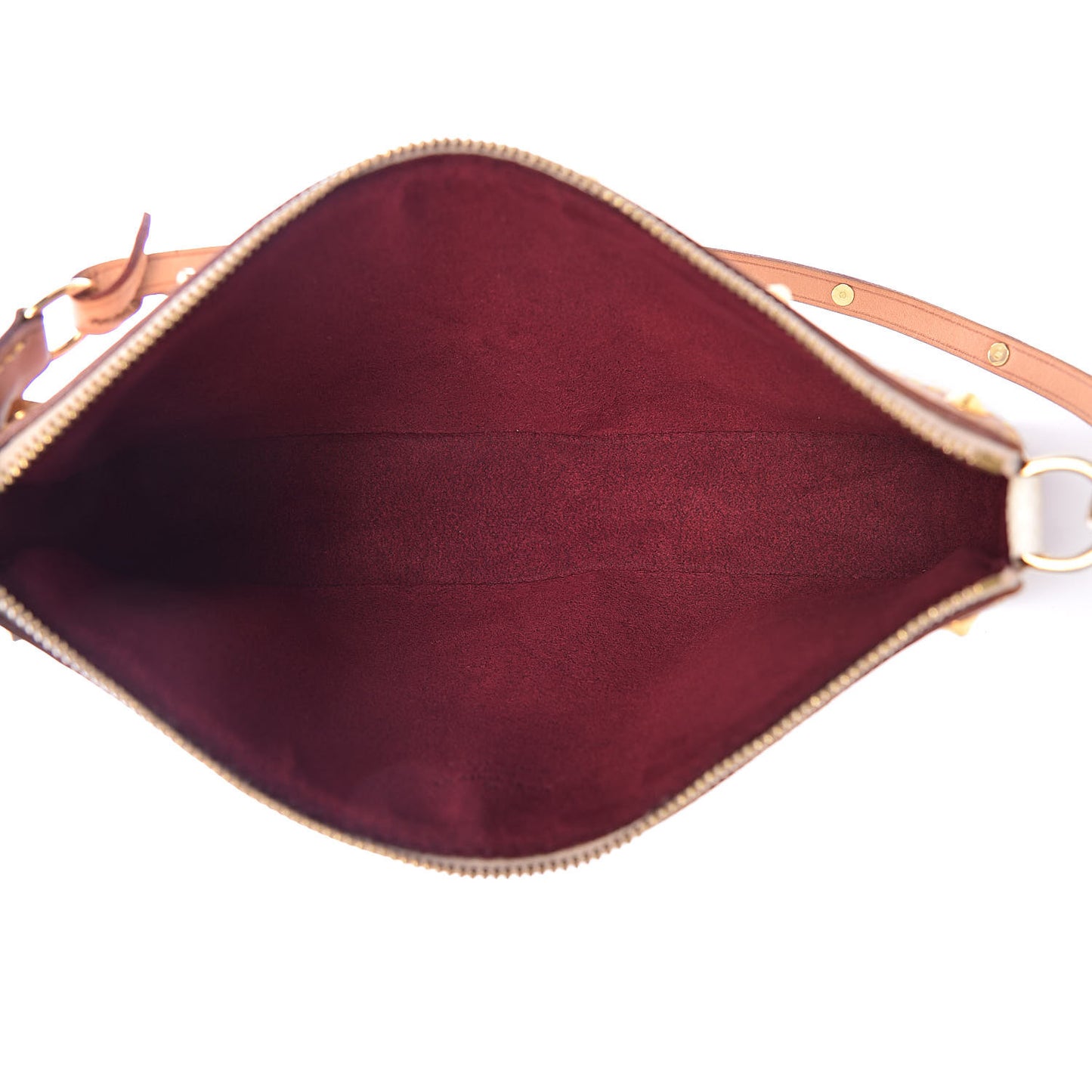 Monogram Multicolor Pochette Accessories White