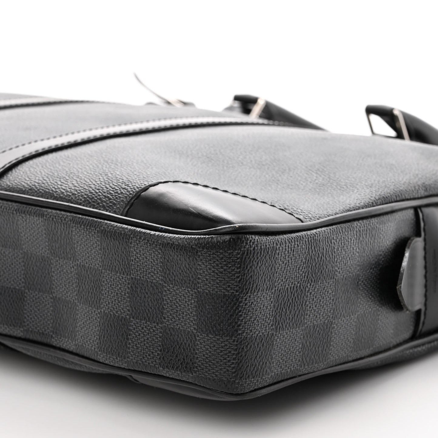 Damier Graphite Porte-Documents Voyage