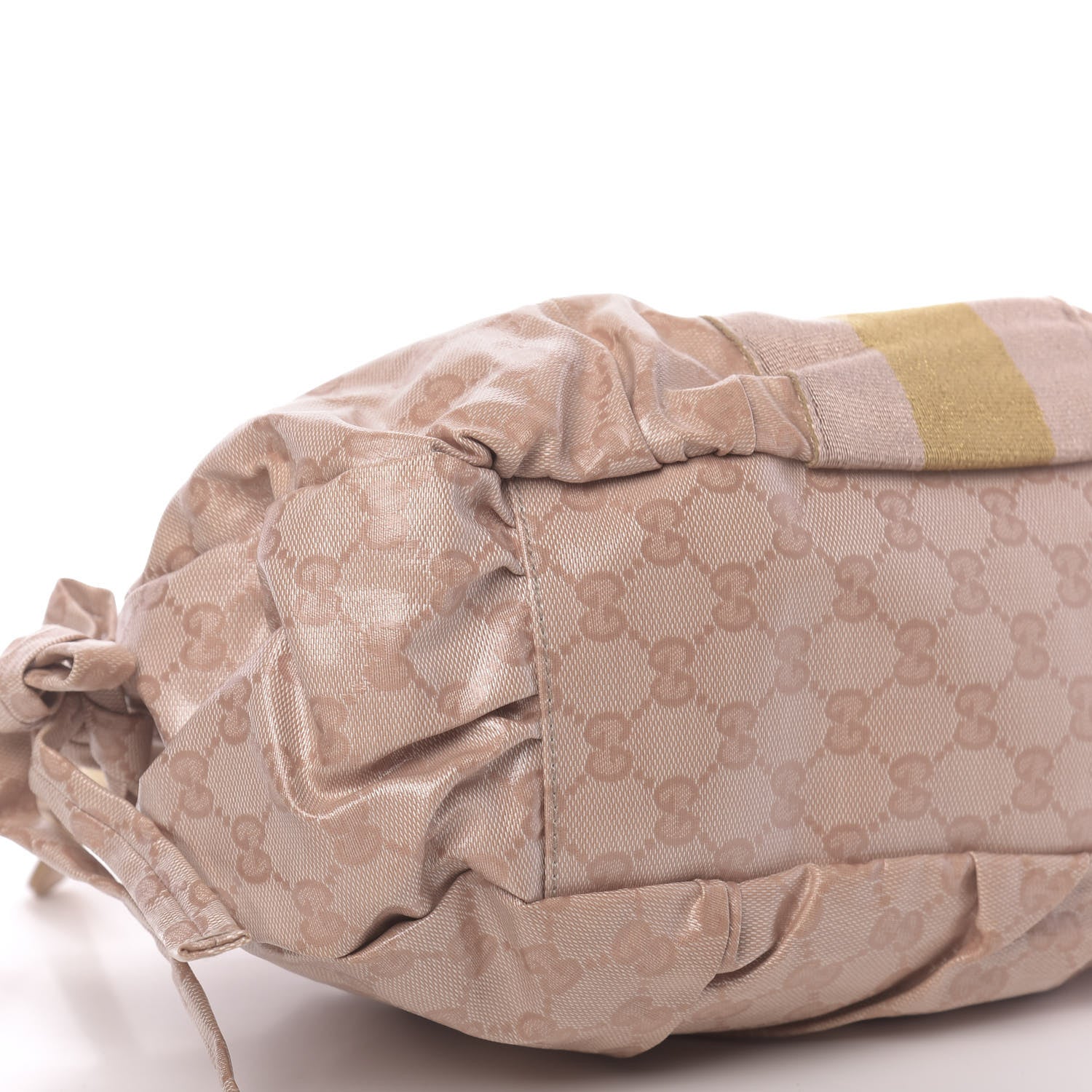 Gucci Crystal Monogram Web Hobo Blush 10 of 13