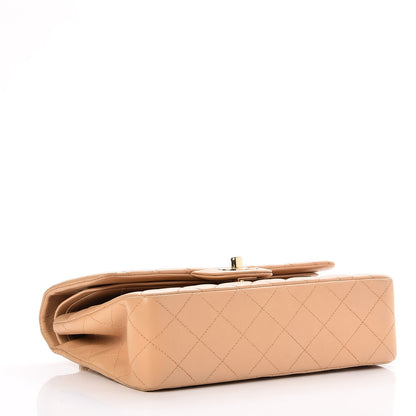 Chanel Lambskin Quilted Small Double Flap Beige 5 of 8