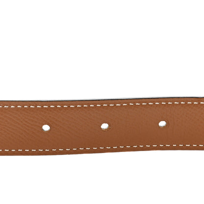 Hermes Swift Epsom 24mm Gamma Belt 85 34 Black Gold 4 of 6