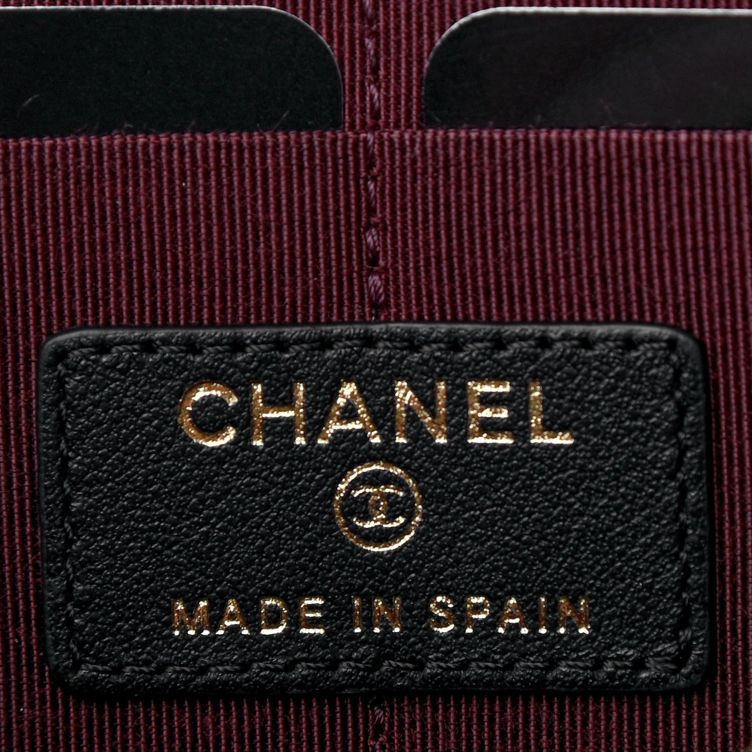 Chanel Aged Calfskin Quilted 2.55 Reissue Pouch With Chain Handle Black 7 of 8
