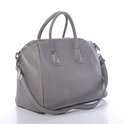 Givenchy Sugar Goatskin Medium Antigona Pearl Grey 4 of 32
