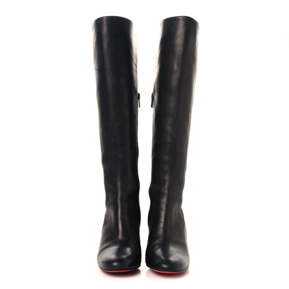 Christian Louboutin Calfskin Jane Botta 55 Knee High Boots 36.5 Black 2 of 6