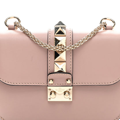Valentino Garavani Vitello Small Glam Lock Rockstud Flap Poudre 7 of 10