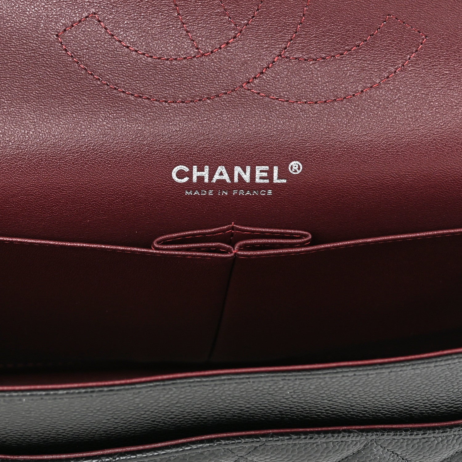Chanel Caviar Quilted Jumbo Double Flap Black 5 of 9