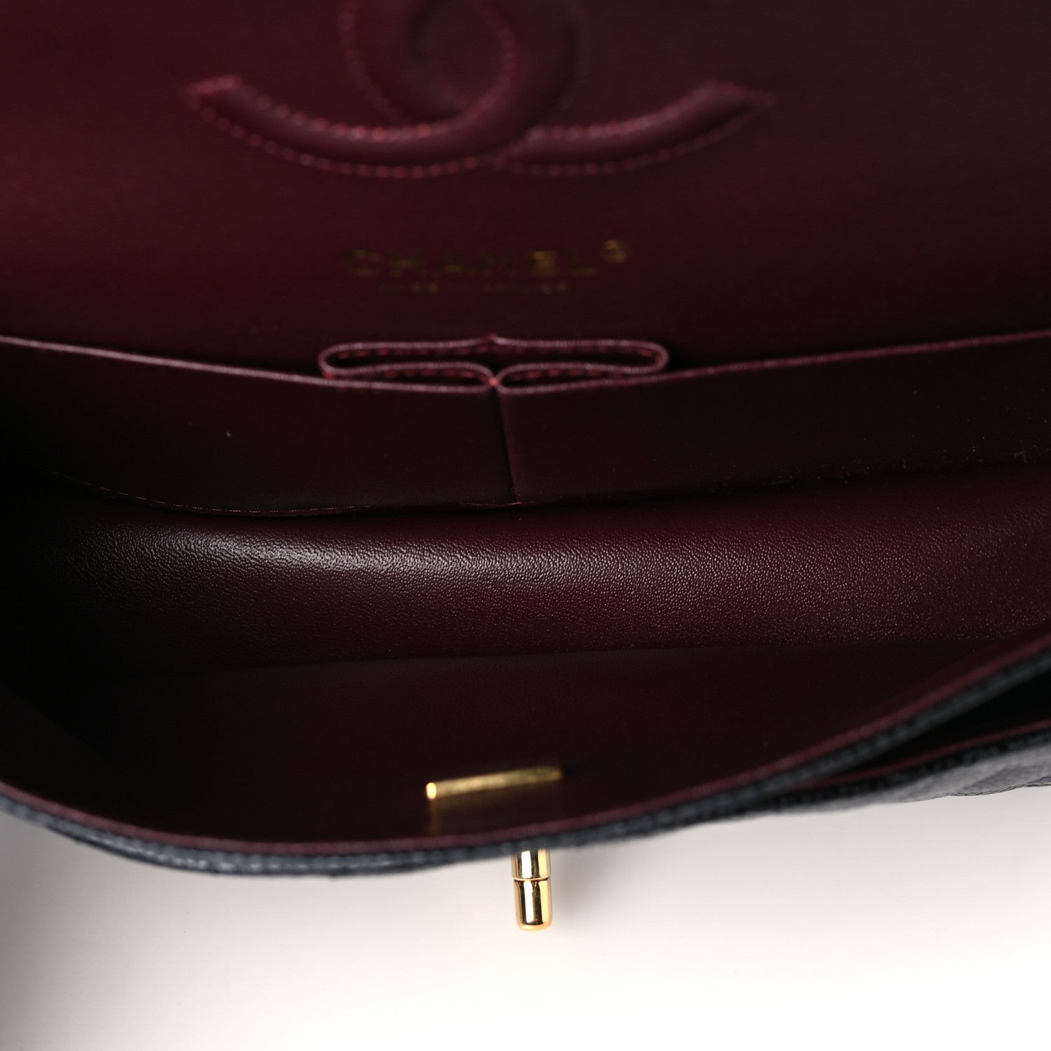 Chanel Caviar Quilted Medium Double Flap Black 5 of 9