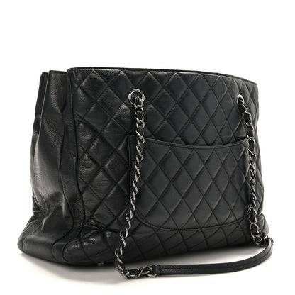 Chanel Caviar Quilted Urban Companion Shopping Tote Black 3 of 10
