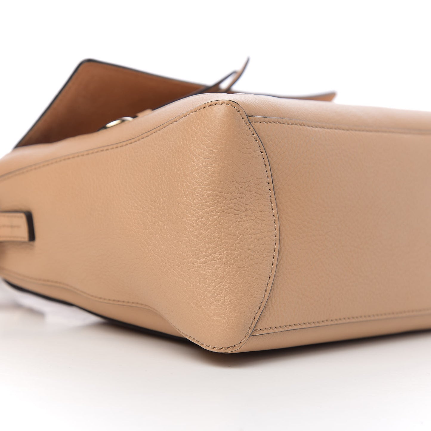 Calfskin Small Faye Day Shoulder Bag Blush Nude
