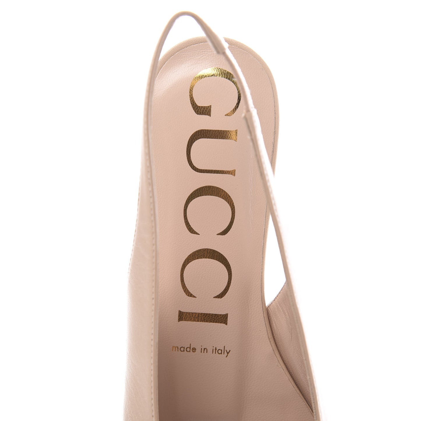 Malaga Kid Nappa Zumi Slingback Flats 38 Skin Rose