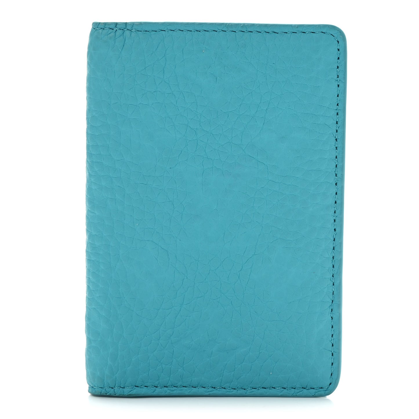 Taurillon Monogram Pocket Organizer Turquoise