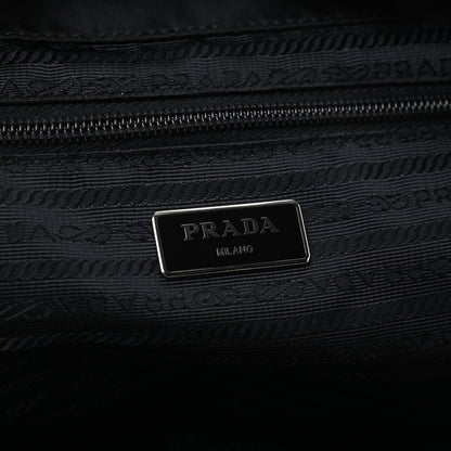Prada Nylon Vela Backpack Black 6 of 8
