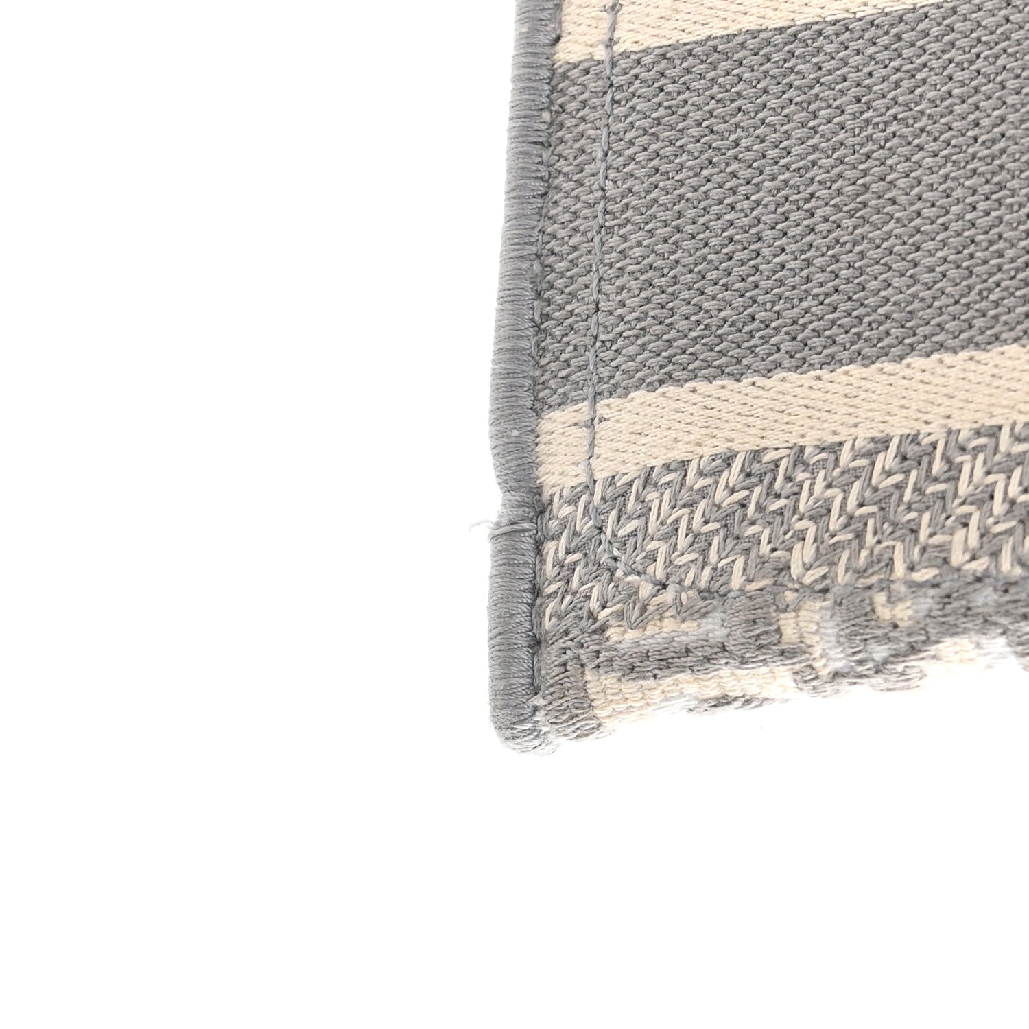Christian Dior Oblique Slim Saddle Pouch Grey 13 of 14