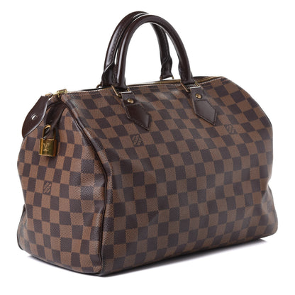 Louis Vuitton Damier Ebene Speedy 30 2 of 5