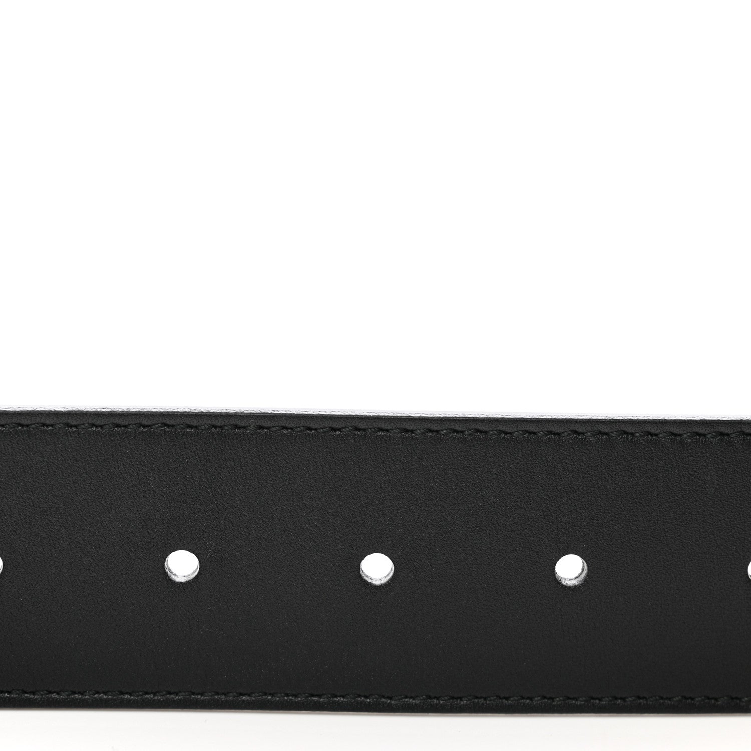 Gucci Calfskin Double G 40mm Belt 80 32 Black 4 of 5
