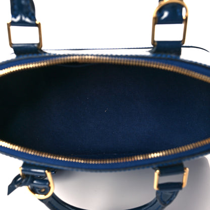 Louis Vuitton Vernis Alma PM Blue Infini 4 of 9