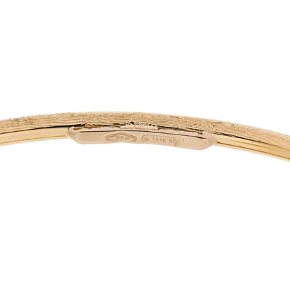 Marco Bicego 18K Yellow Gold Diamond Station Wire Cuff 4 of 4