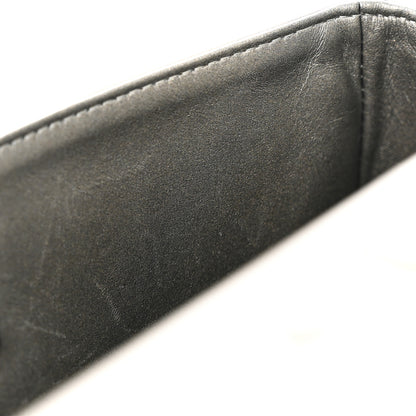 Chanel Metallic Calfskin Quilted Medium Double Flap Ruthenium 13 of 16
