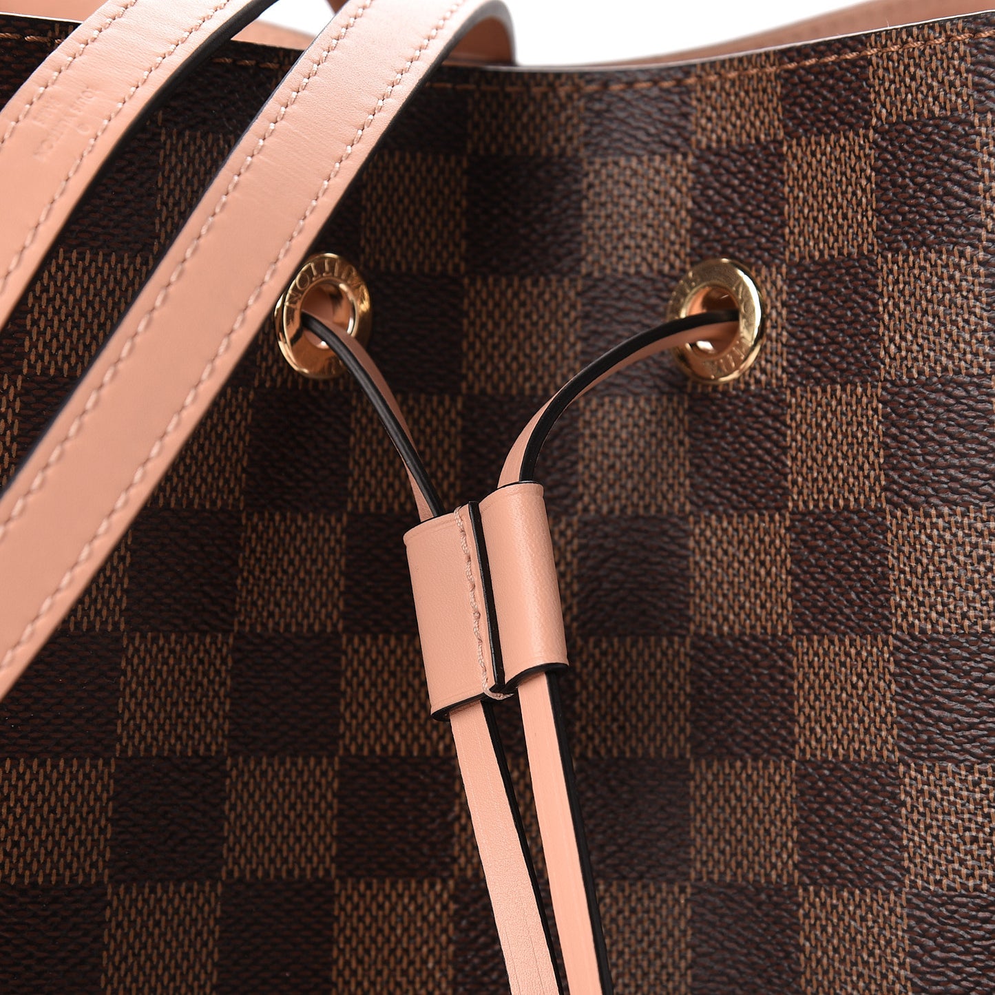Damier Ebene Neonoe MM Venus Pink