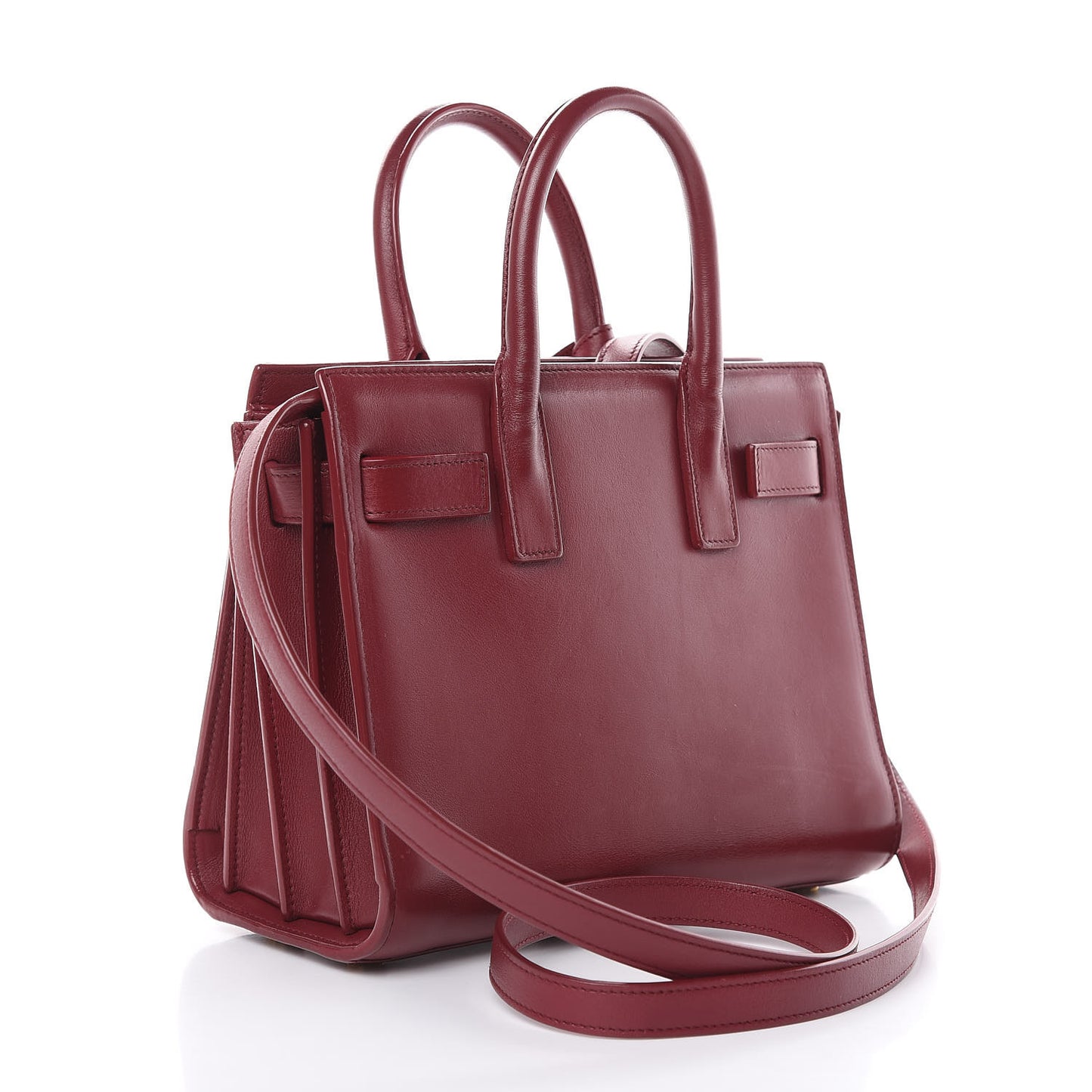 Calfskin Nano Sac De Jour Dark Pallisandre