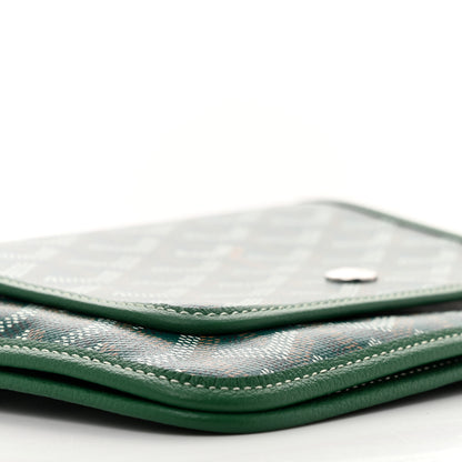 Goyard Goyardine Plumet Wallet Clutch Green 8 of 9