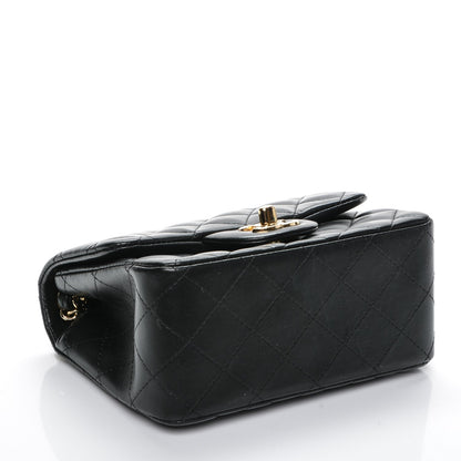 Chanel Lambskin Quilted Mini Square Flap Black 4 of 7
