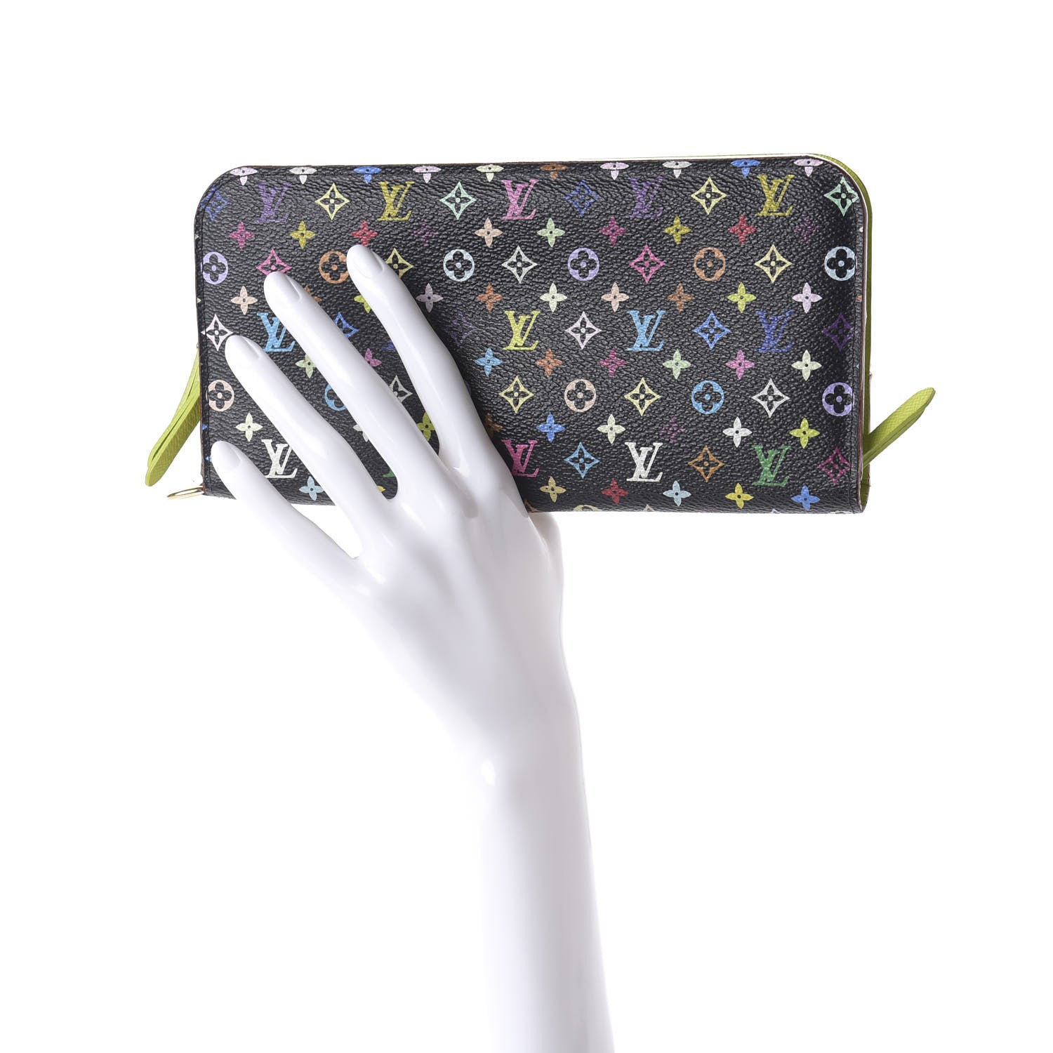 Louis Vuitton Monogram Multicolor Insolite Wallet Black Pistache 2 of 10