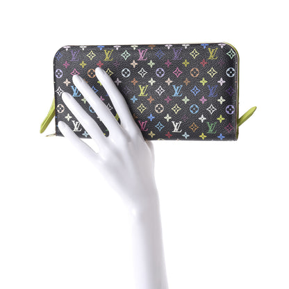 Louis Vuitton Monogram Multicolor Insolite Wallet Black Pistache 2 of 10