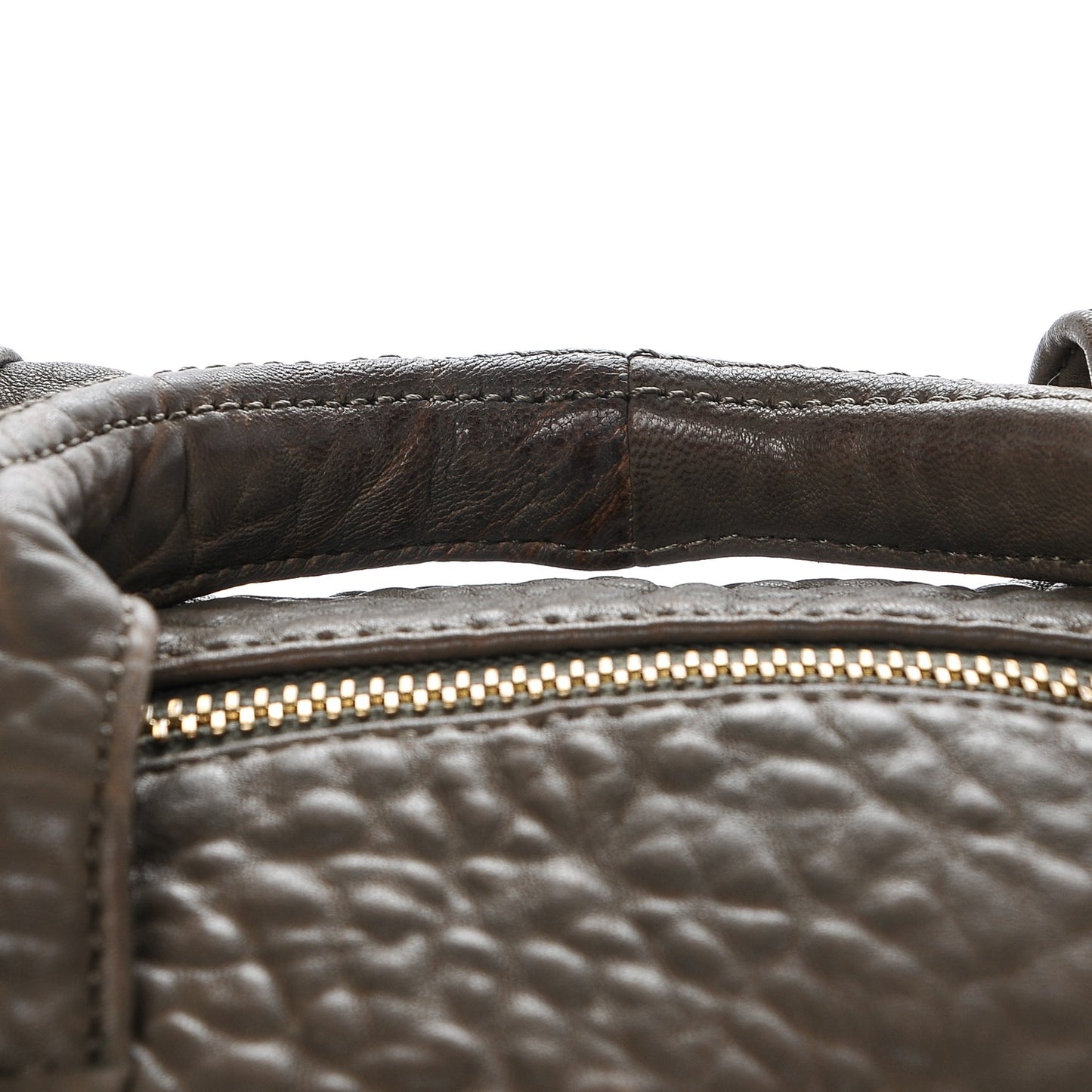 Pebbled Lambskin Rocco Grey