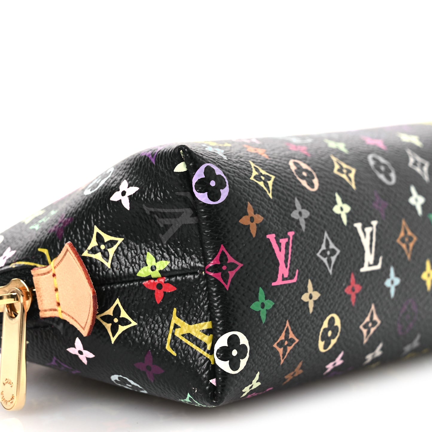 Monogram Multicolor Cosmetic Pouch Black Grenade