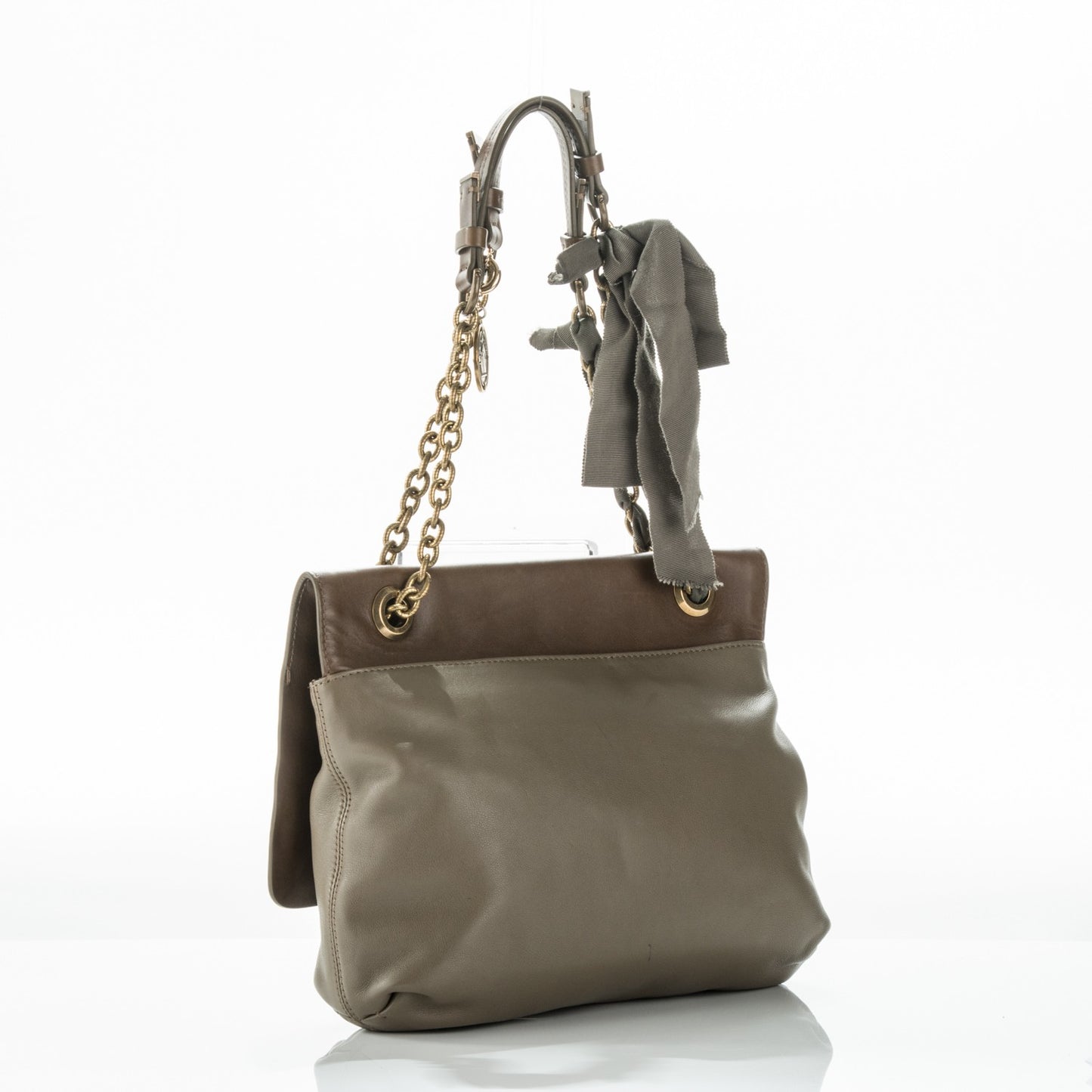 Natural Calfskin Medium Happy Brown Olive