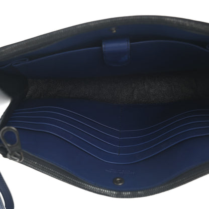 Bottega Veneta Nappa Intrecciato Wristlet Zip Wallet Atlantic 4 of 6