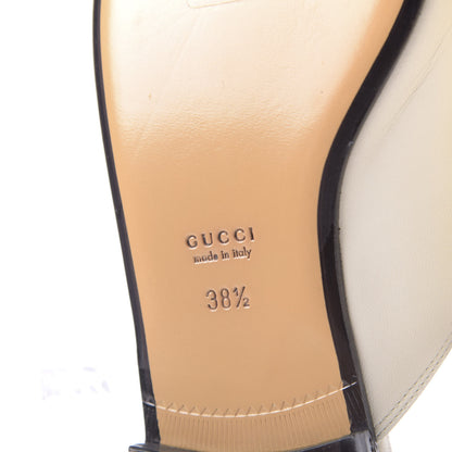 Gucci Malaga Kid Womens Princetown Slippers 38.5 Mystic White 10 of 14