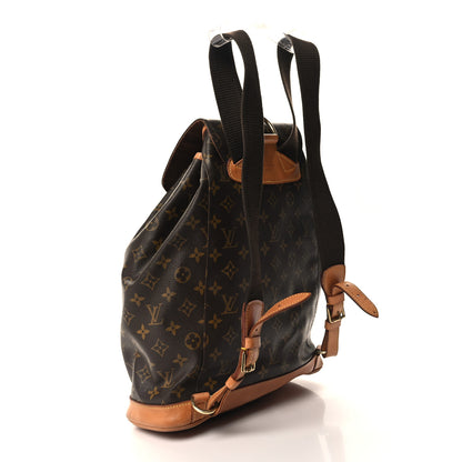 Louis Vuitton Monogram Montsouris GM Backpack 3 of 10