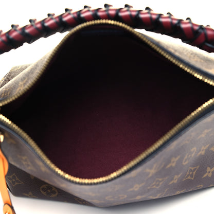 Louis Vuitton Monogram Beaubourg Hobo Mini Bordeaux Red Peach Safran Blue Jean Blue 6 of 10