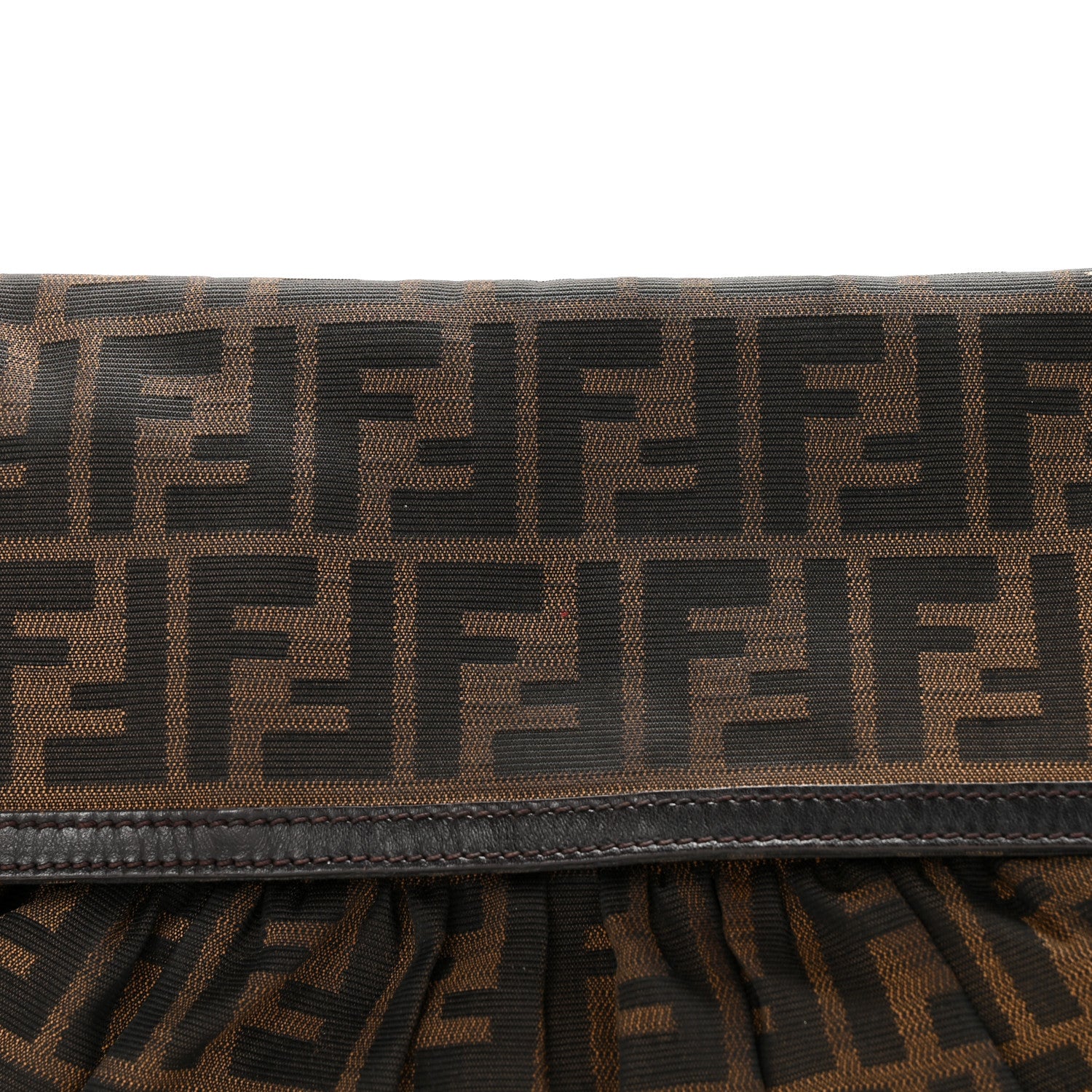 Fendi Zucca Medium Chef Shoulder Bag Tobacco 8 of 13