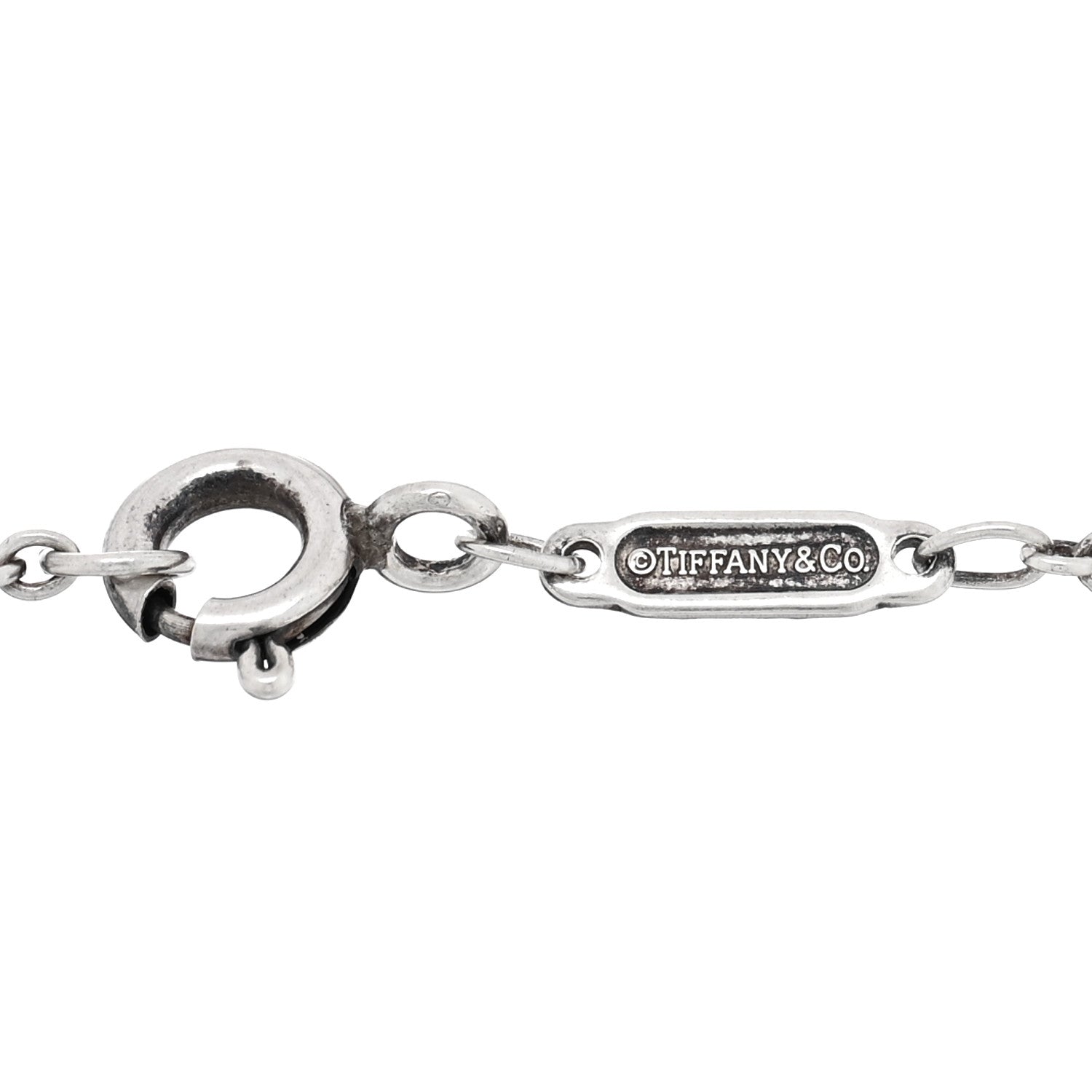 Tiffany Sterling Silver Rubedo 1837 Interlocking Bracelet 3 of 3